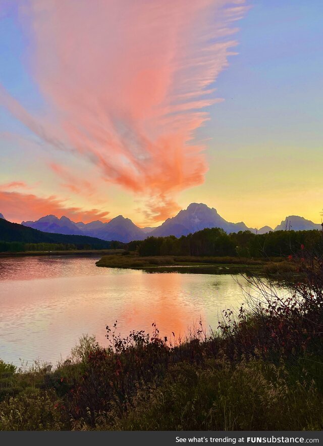 Grand Tetons in Wyoming