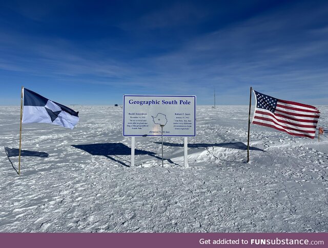 The geographical South Pole