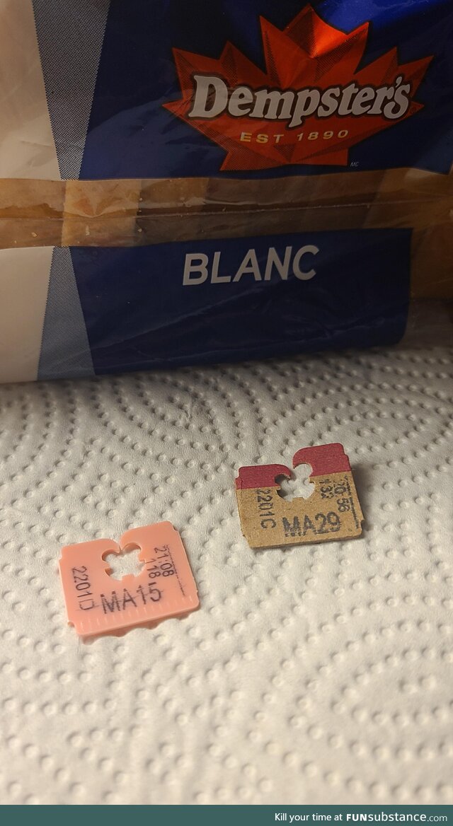 [OC] Bread bag tags/clips are now being made from paper