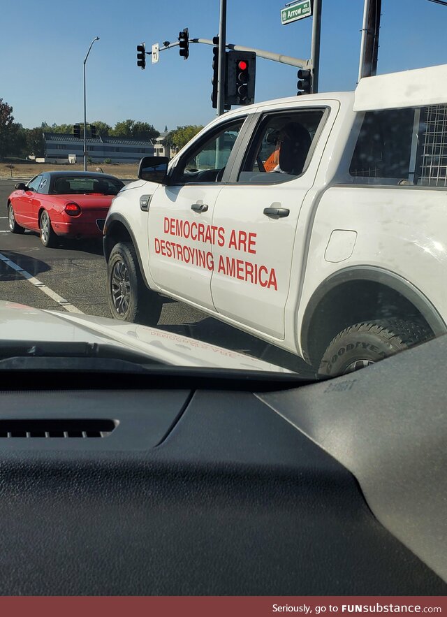 I have also seen that truck from outside of Whole Foods