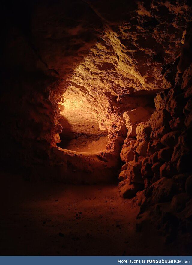 [OC] Spent another night in the catacombs, this was the entrance to the room I was in