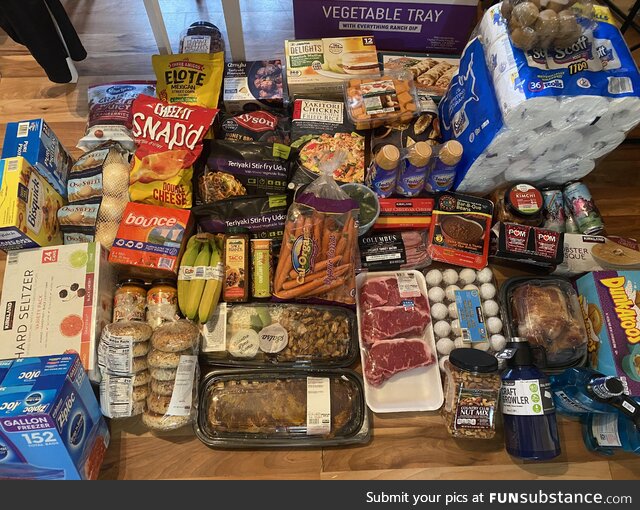 $565 worth of items from Costco in NY