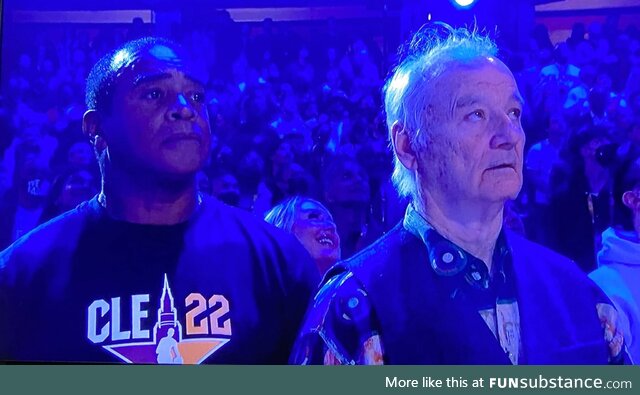 Bill Murray is one year younger than Ahmad Rashad