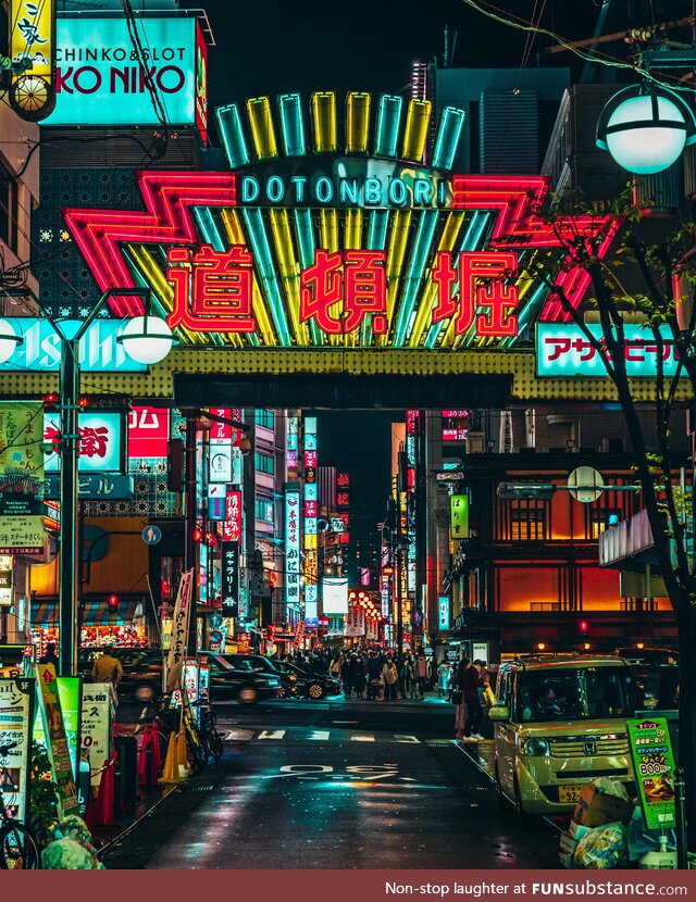 [oc] dotonbori gate