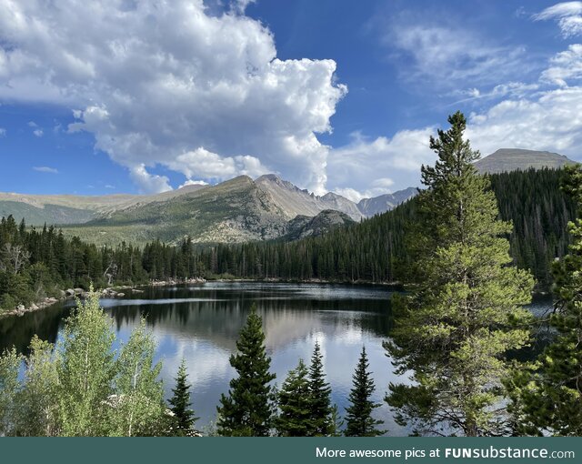 Decided to take a day off work and go hike around Bear Lake in Rocky Mountain National