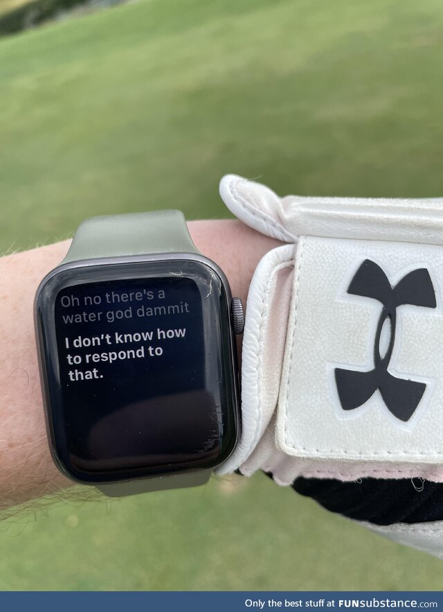 Golfing with Siri