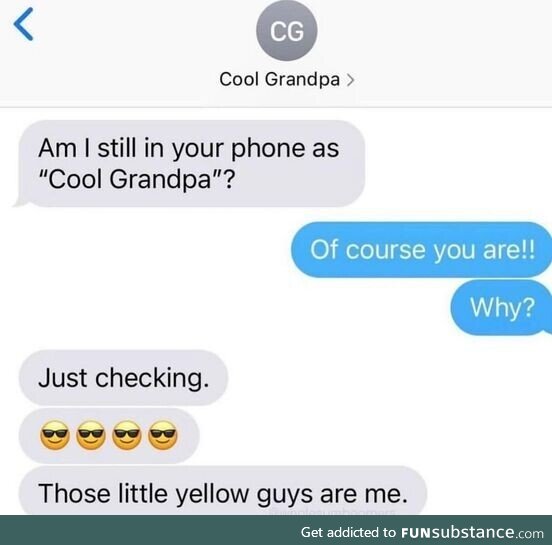 Wholesome grandpa moment