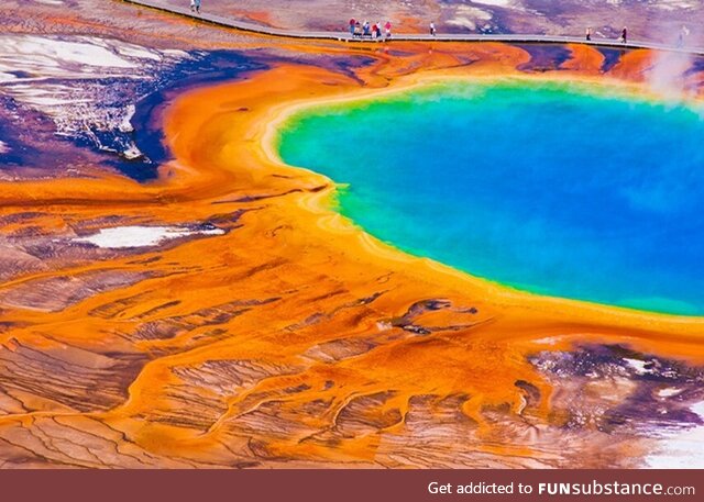 Grand prismatic spring, yellowstone national park, u.S