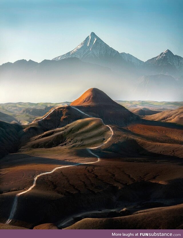 Stone desert in Morocco