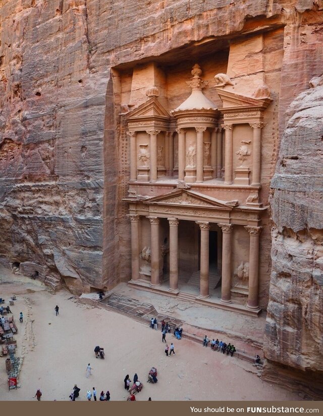 Ancient city of petra in jordan