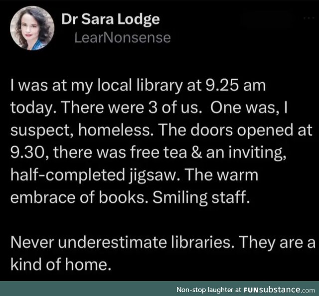 Do we even deserve librarians