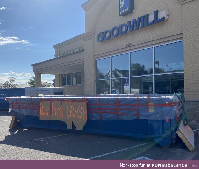 Goodwill’s New Slogan