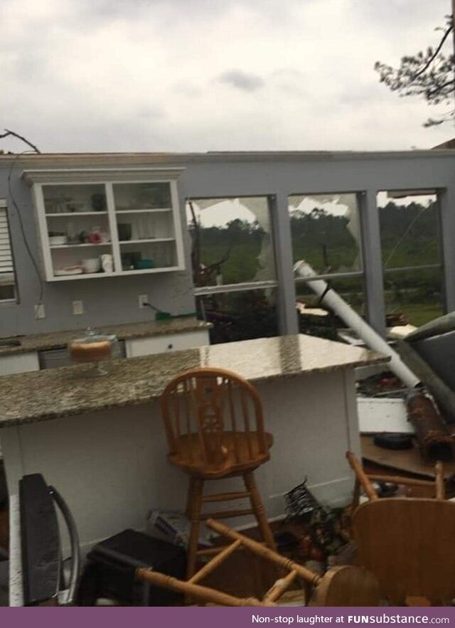 Pound cake survives Easter tornado