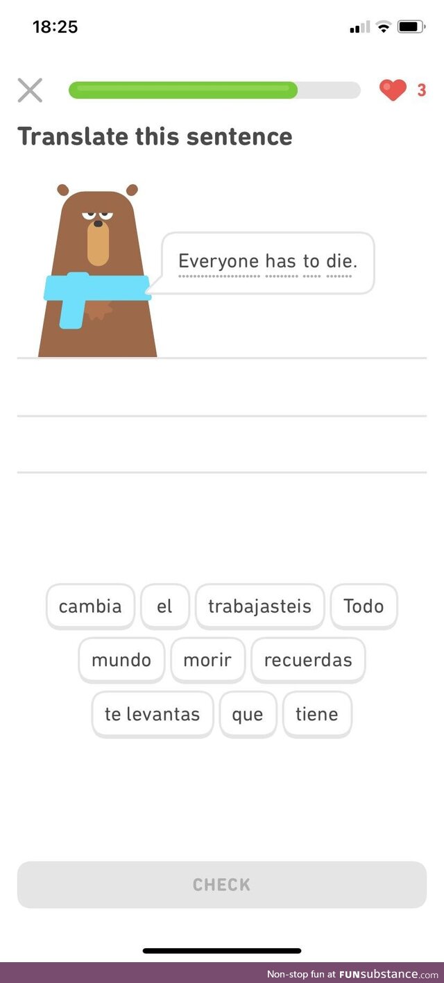 Ok duolingo!