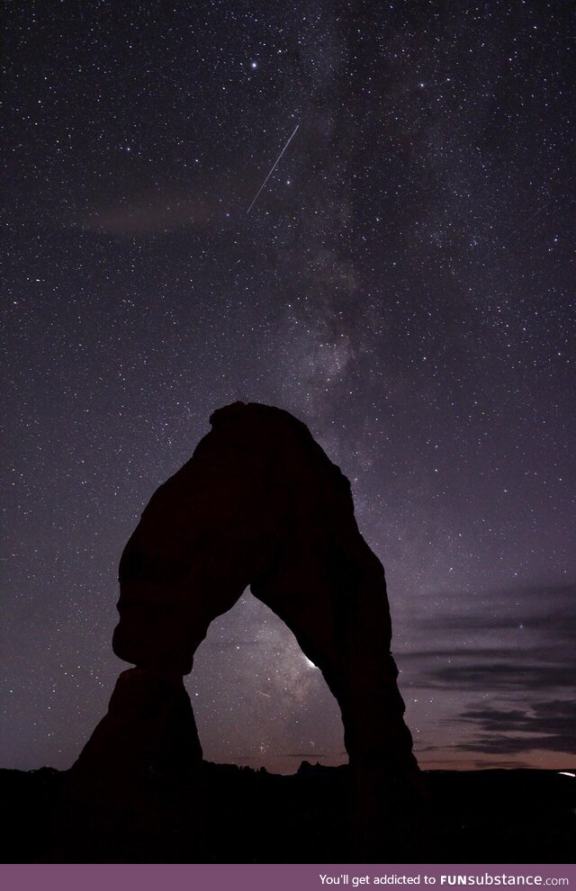 Delicate Arch and Milky Way at Arches Nat’l Park - 11/4/2021