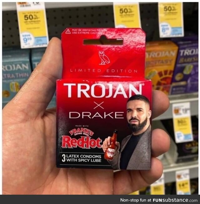 That new Drake condom