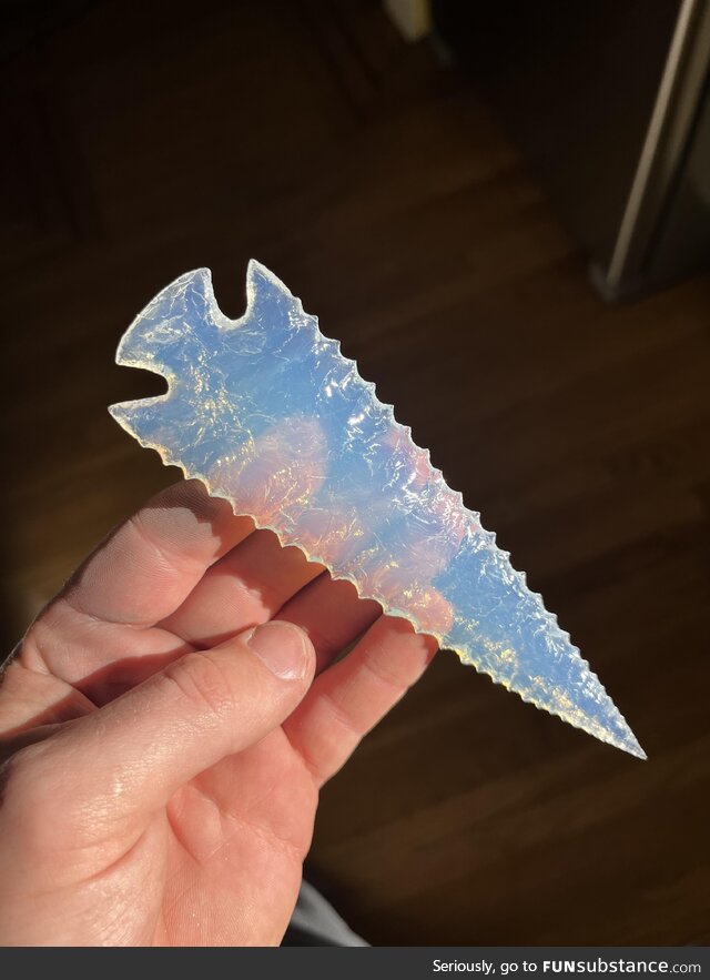 I made an Opalite Spearhead