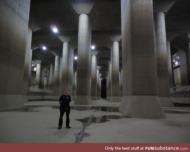 Visited The Metropolitan Area Outer Underground Discharge Channel aka "Underground