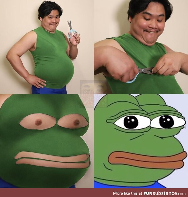 Live action PEPE the frog