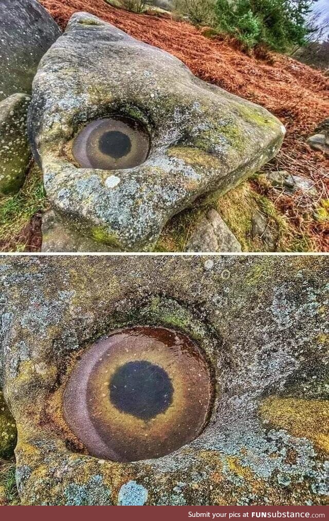 Natural rock formation