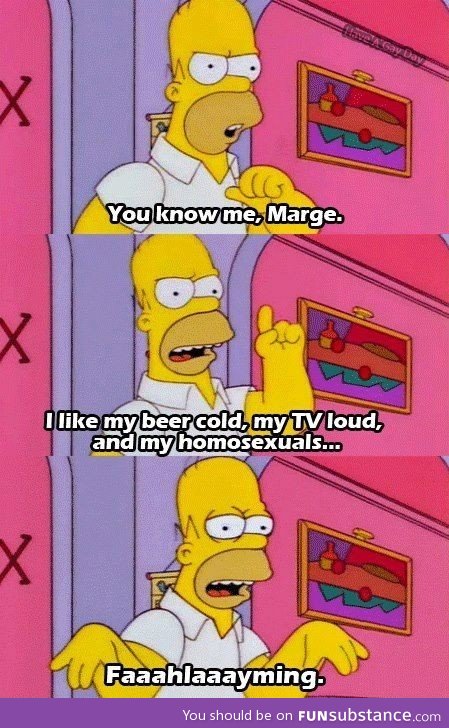 Homo- I mean, homer!