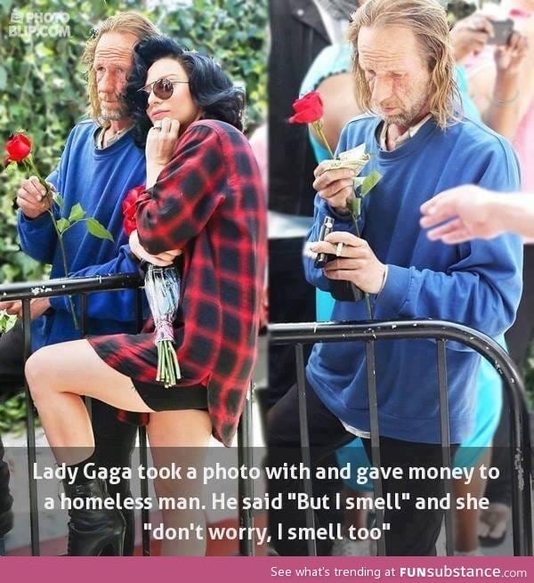 Lady gaga is an amazing woman