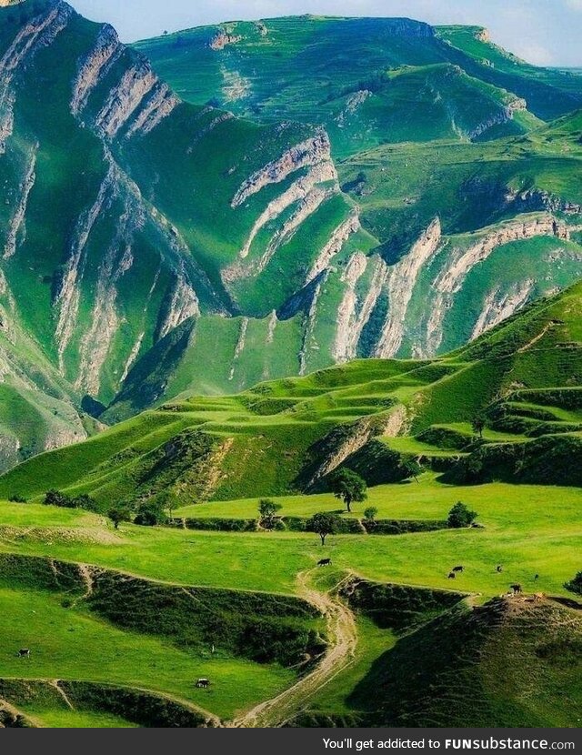 Neighborhood of the village of Cuba, Laksky district, Republic of Dagestan