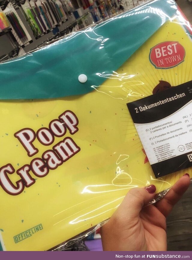 Best poop cream in town…