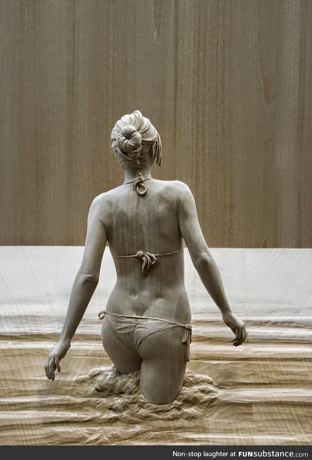 Timber carving, by Peter Demetz