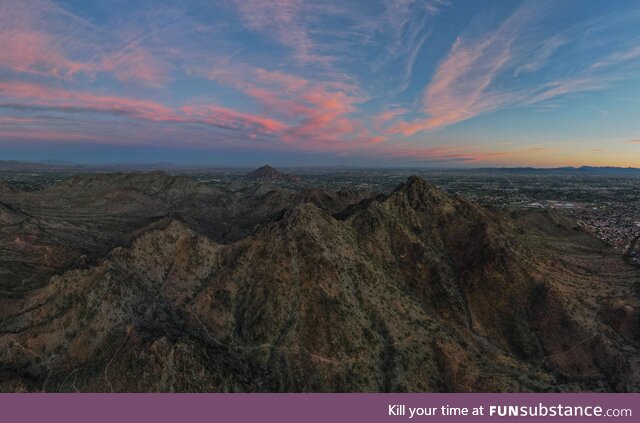 Sunset at Dreamy Draw, AZ [OC]