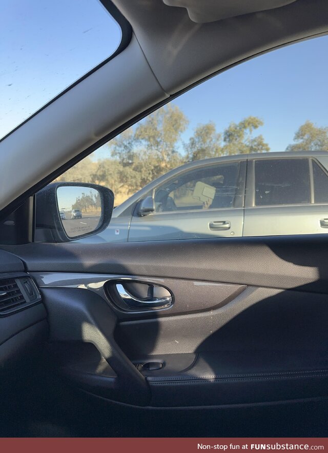 Different way to use the sun shade