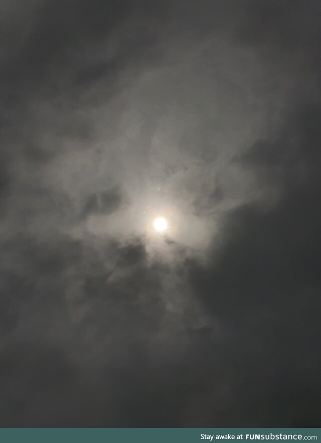 The eclipse is eclipsing