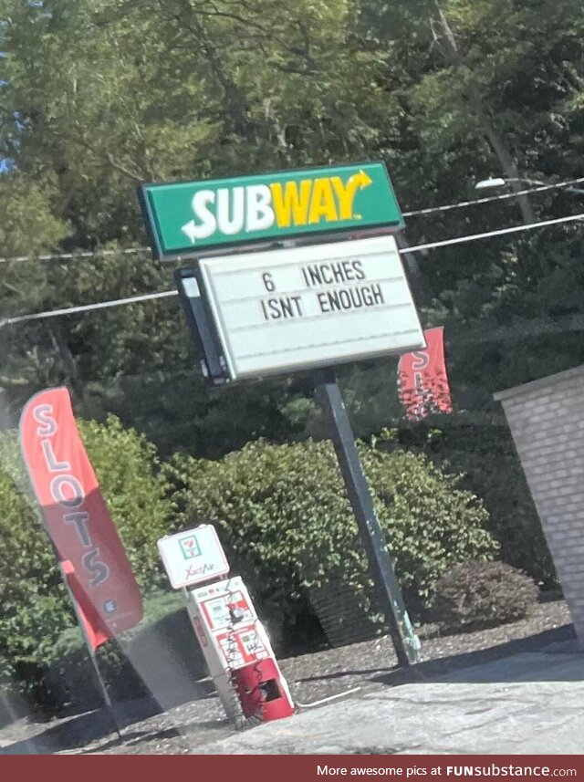 Way to go Subway