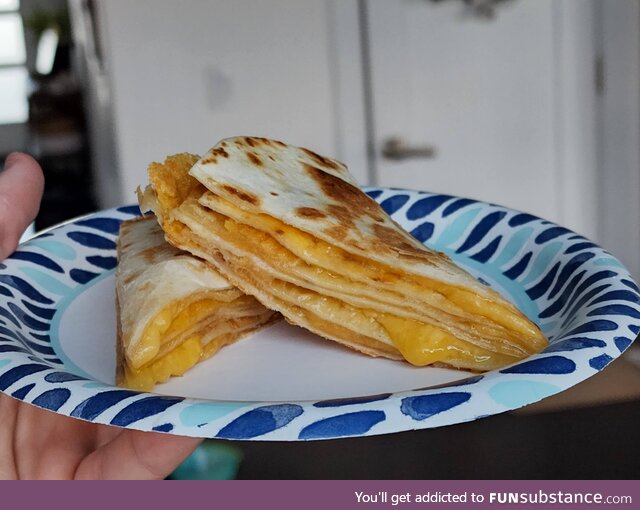 I made a quesadilladilladilladilla