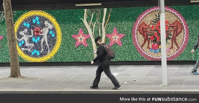 What were they thinking... Christmas decor in Melbourne, Australia