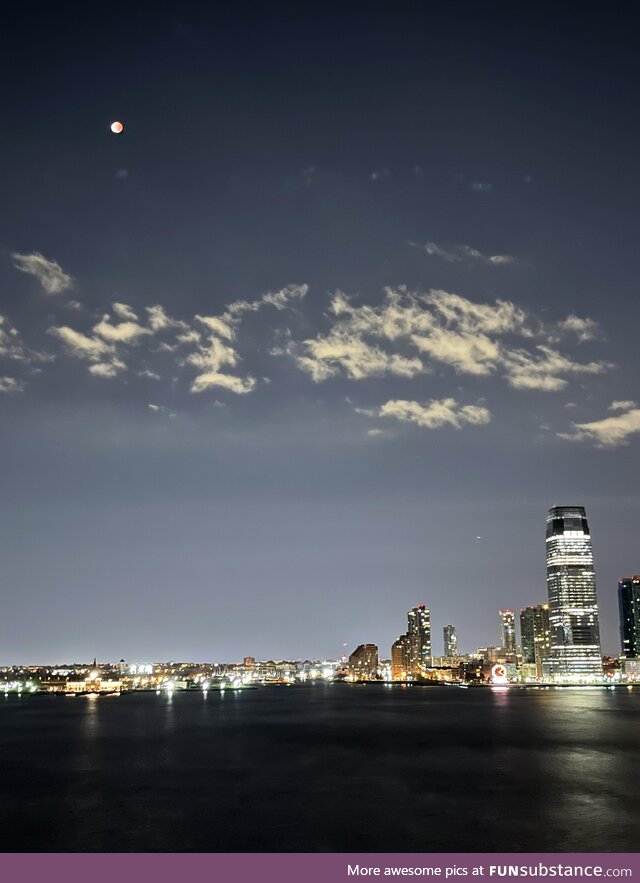 New York City Lunar Eclipse, Nov. 19th, 4am