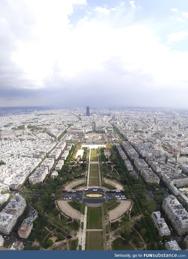 Clicked way back in 2019 from Eiffel Tower