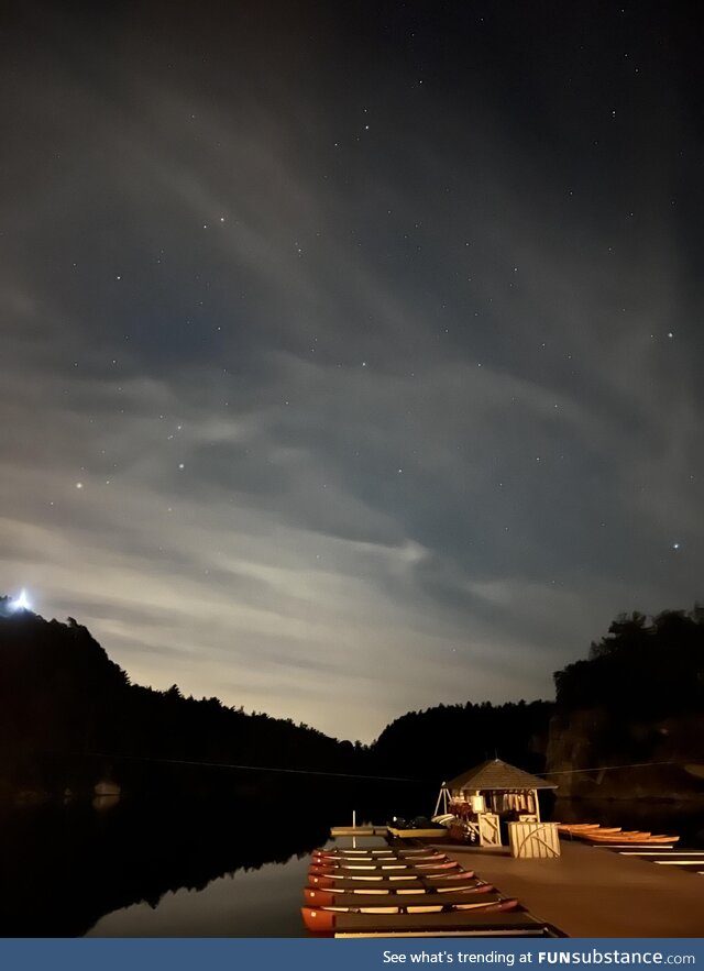 Mohonk Lake - 30s exposure, no edits