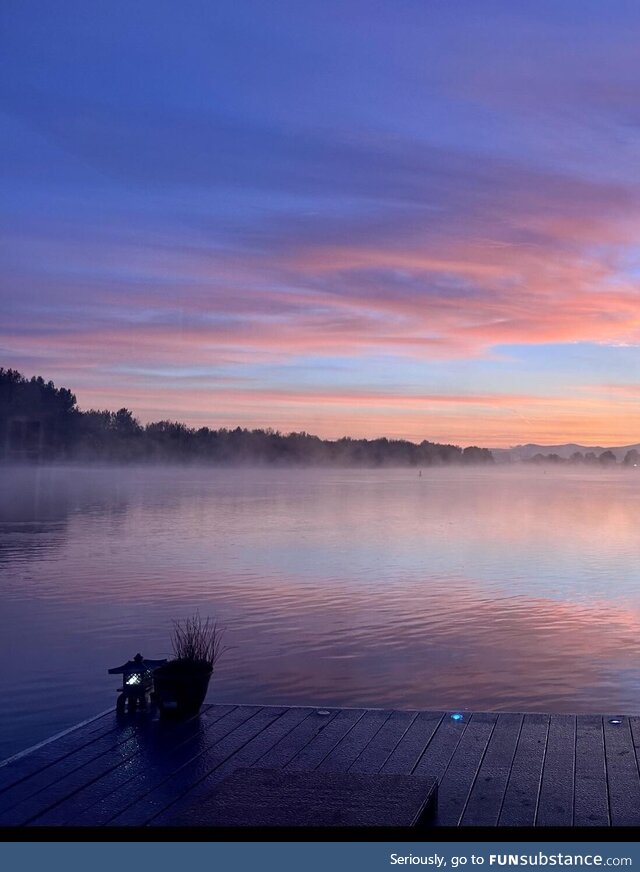 Good morning from the Columbia River (Oregon)