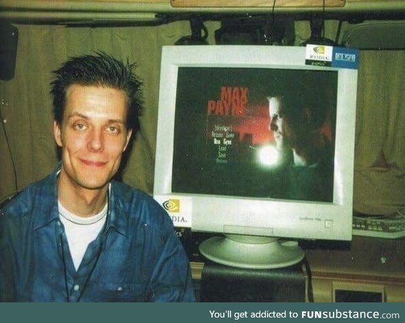 The creator of Max Payne, Sam Lake in 2000