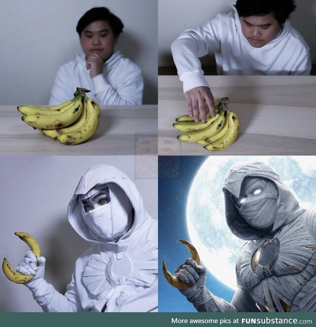 Moon knight - lowcost cosplay