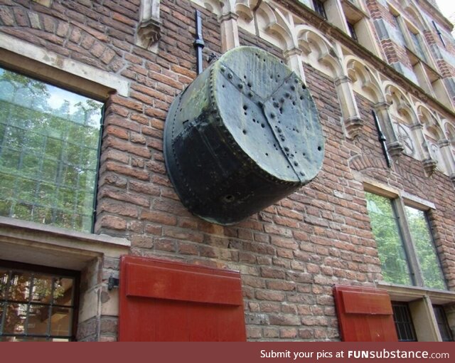 Execution cauldron at Deventer, Netherlands