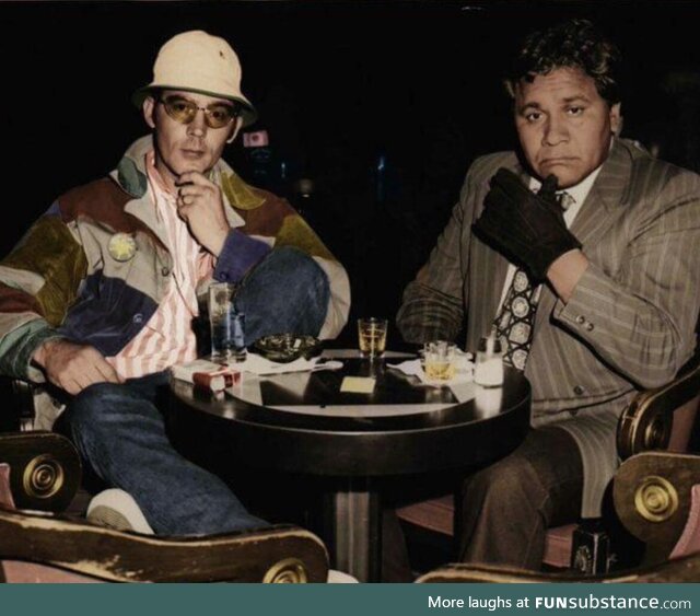 The Real-life "Fear and Loathing in Las Vegas" Hunter S. Thompson and Oscar Zeta Acosta