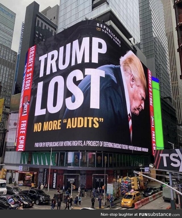 Billboard in Times Square