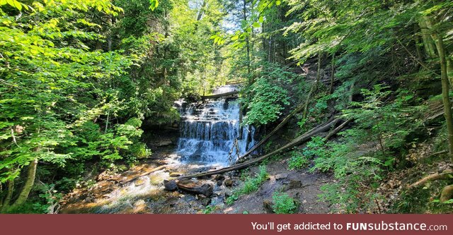 (OC) Wagner Falls in Michigan