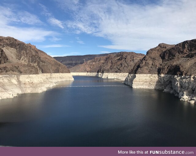 [OC] taken from the Hoover Dam in 2018