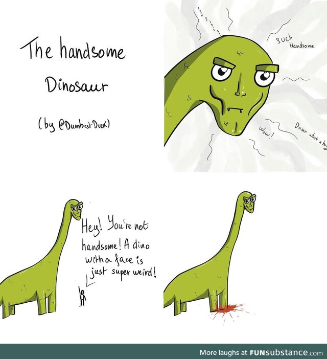 Handsome dino