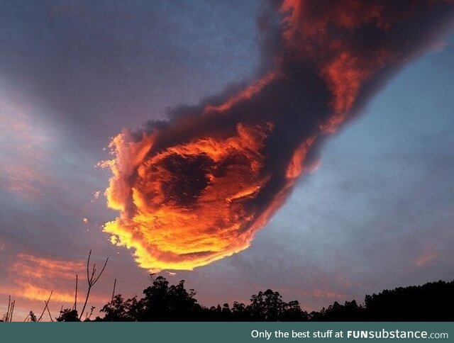 Giant fireball