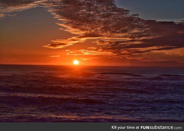 An Oregon sunset