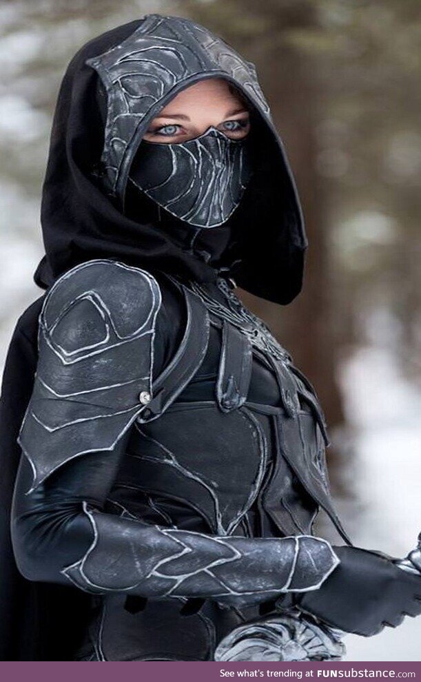 Badass skyrim cosplay